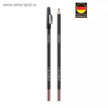 Карандаш для губ DEMINI, с точилкой, тон 039 Натуральный, матовый