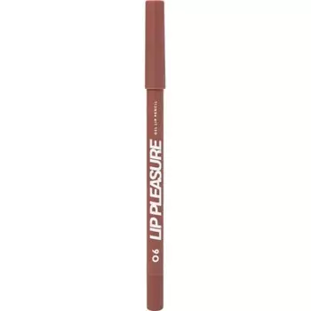 Карандаш для губ Love Generation Lip Pleasure, гелевый, тон 06 коричневый, 1.35 г