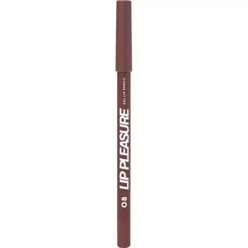 Карандаш для губ Love Generation Lip Pleasure, гелевый, тон 08 тёмно-коричневый, 1.35 г
