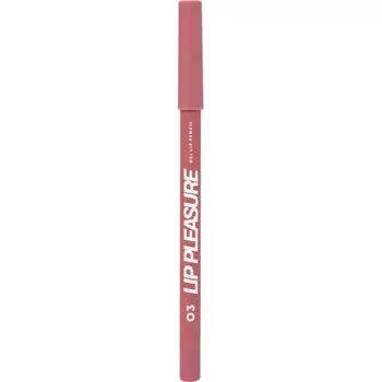 Карандаш для губ Love Generation Lip Pleasure, гелевый, тон 03 розово-красный, 1.35 г