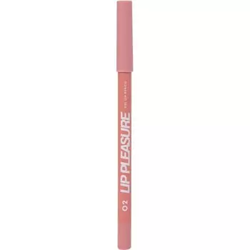 Карандаш для губ Love Generation Lip Pleasure, гелевый, тон 02 бежево-розовый, 1.35 г