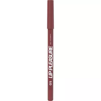 Карандаш для губ Love Generation Lip Pleasure, гелевый, тон 05 красно-коричневый, 1.35 г