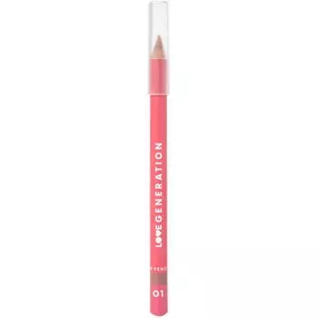 Карандаш для губ Love Generation, тон 01 светло-бежевый, 1.2 г