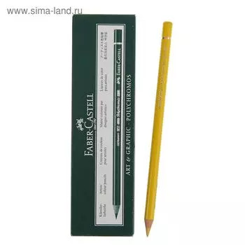 Карандаш художественный цветной Faber-Castell Polychromos®, 185 неаполитанская жёлтый