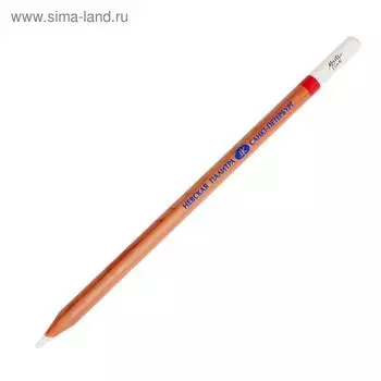 Карандаш художественный (мягкий), ЗХК "Мастер Класс", №01, белый, ЦЕНА ЗА 1 ШТ!! 152-01