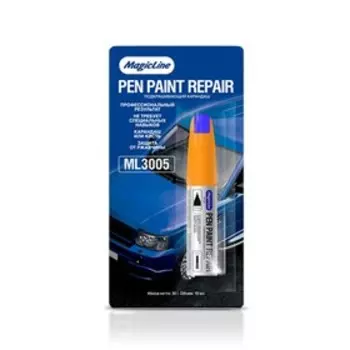 Карандаш-кисть подкрашивающий Runway от сколов и царапин, синий, 10 мл МL3005