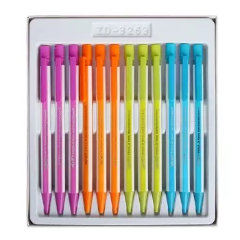 Карандаш механический 0.5 мм, трехгранный, корпус МИКС