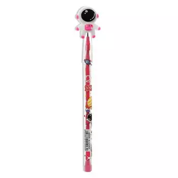 Карандаш секционный чернографитный "Космонавт", розовый