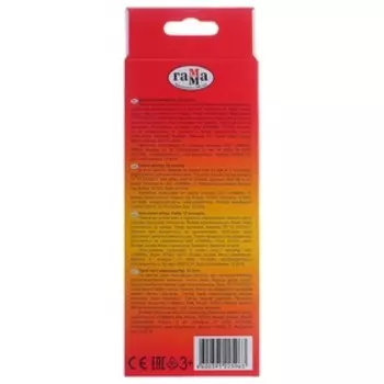 Карандаши 12 цветов "Гамма" "Мультики", стержень d=2.6 мм, трёхгранные