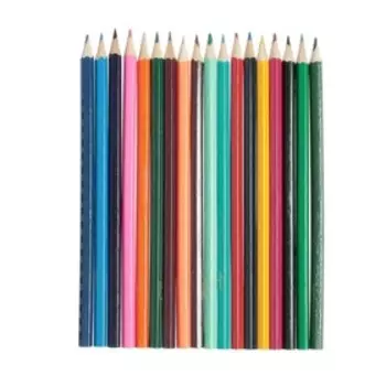 Карандаши 18 цветов "Машинка", деревянные, шестигранные