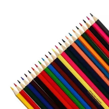 Карандаши 24цв Красин "Приключения", шестигран, карт/уп, европодвес