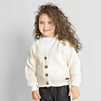 Кардиган для девочек, рост 128 см