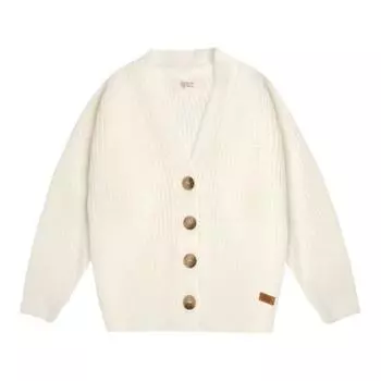 Кардиган для девочки, рост 110 см, цвет молочный