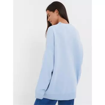 Кардиган женский, цвет ярко-голубой, размер ONE SIZE (42-46)