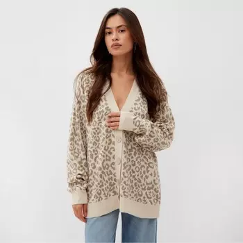Кардиган женский MIST "Leo", бежевый, р. L-XL (46-52)
