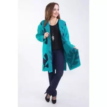 Кардиган женский, размер 42, цвет голубой