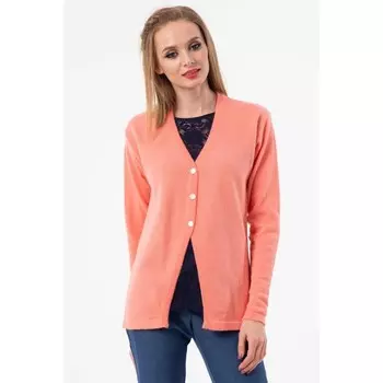 Кардиган женский, размер 42, цвет коралловый