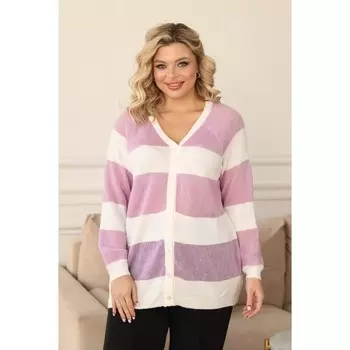 Кардиган женский, размер 50, цвет белый