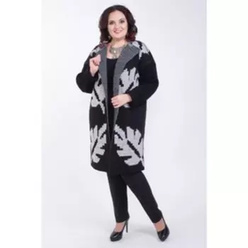 Кардиган женский, размер 50, цвет чёрный