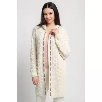 Кардиган женский, размер 54-56, цвет молочный