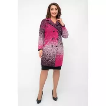 Кардиган женский, размер 54, цвет малиновый