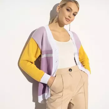 Кардиган женский «Залипательный look», размер 50