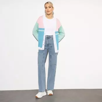 Кардиган женский «Залипательный look», размер 52