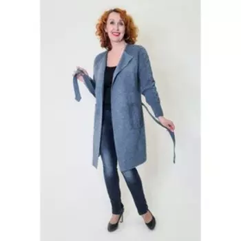 Кардиган «Злата», цвет джинс, размер 50