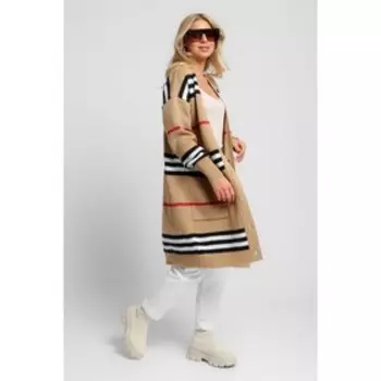 Кардиган «Злата», размер 50, цвет бежевый