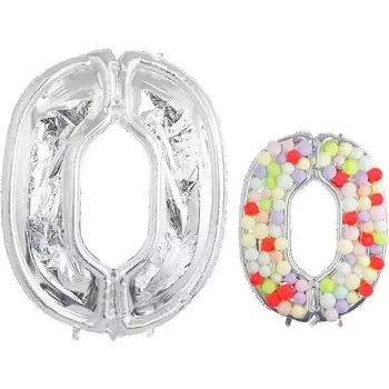 Каркас для шаров 65"«Цифра 0»