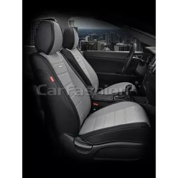 Каркасные 5D чехлы MAYER, передние, 2 шт., черный, серый