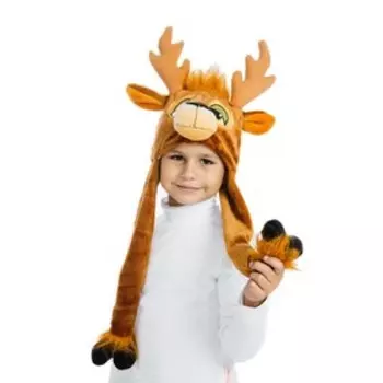 Карнавальная шапочка "Олень", размер 54 см
