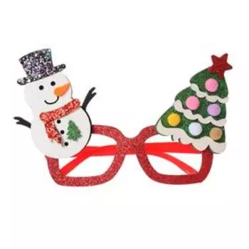 Карнавальные очки «Новогодние», виды МИКС