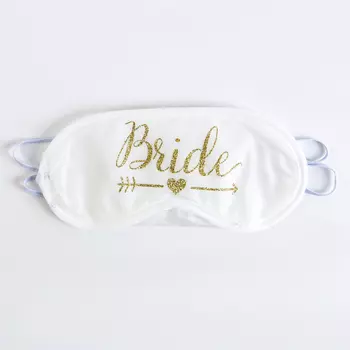 Маска для сна для девичника Team bride