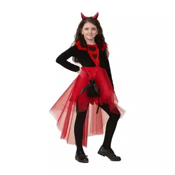 Карнавальный костюм «Дьяволица», рост 122