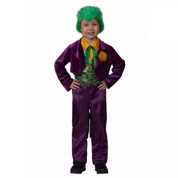 Карнавальный костюм «Джокер» премиум, рост 116 см