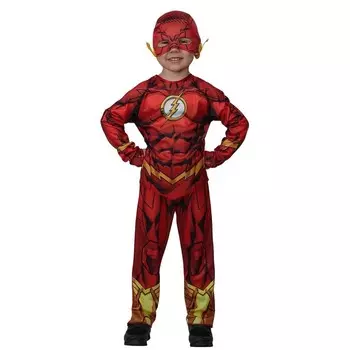 Карнавальный костюм супергероя «Флэш» без мускулов Warner Brothers, рост 116
