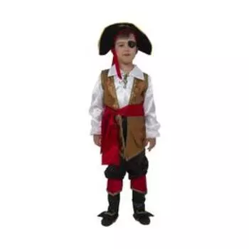 Карнавальный костюм «Капитан Флинт», текстиль, размер 32, рост 122 см
