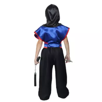 Карнавальный костюм «Ниндзя. Красный дракон на синем», р. 28, рост 98-104 см