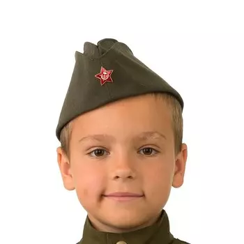 Карнавальный костюм «Пилотка Солдата», размер 52, 54