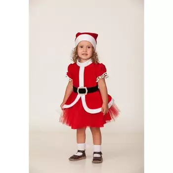 Карнавальный костюм «Санточка», рост 92 см