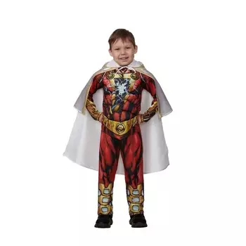 Карнавальный костюм «Шазам» с мускулами, рост 152 см