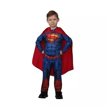 Карнавальный костюм «Супермен», без мускулов, р. 128-64