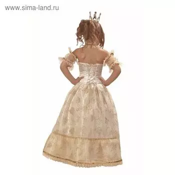 Карнавальный костюм «Золушка-Принцесса золотая», размер 28
