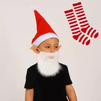 Карнавальный набор «Гномик в красном колпаке», 3-7 лет