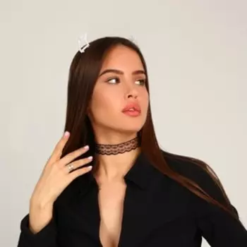 Карнавальный набор «Чёртик» (чокер+ ободок)