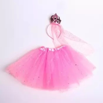 Карнавальный набор «Принцесса», юбка, ободок