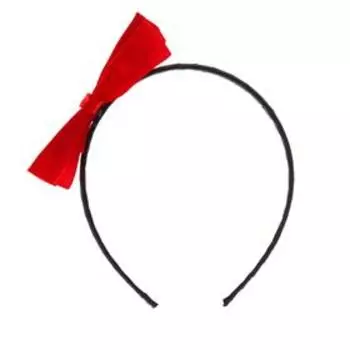 Карнавальный ободок «Бантик», цвет красный