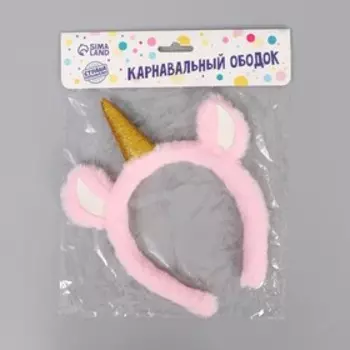 Ободок Единорог, с блёстками