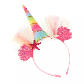 Карнавальный ободок «Единорог», МИКС